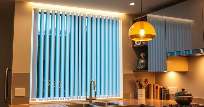 Persiana Vertical para Cozinha: Vantagens e Dicas de Uso Persiana Vertical para Cozinha: Vantagens e Dicas de Uso