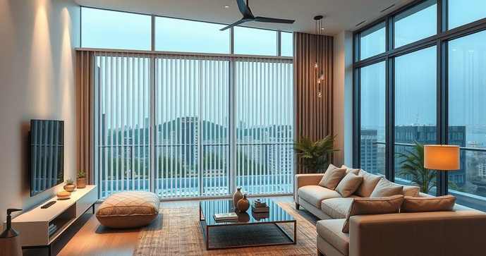 Cortina Persiana Vertical PVC: A Escolha Ideal para Modernizar Seu Ambiente