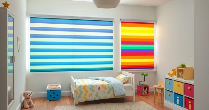 Persiana para quarto infantil ideal para conforto e segurança