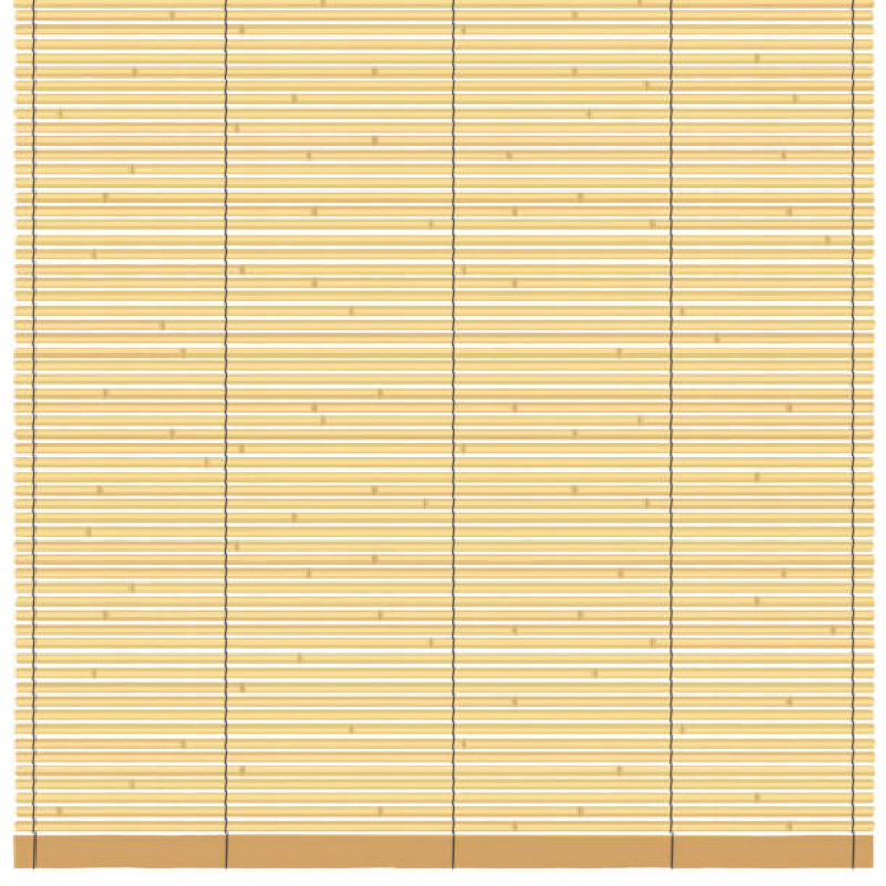 Persiana de Bambu Horizontal Rincão - Persiana Bambu 220x160